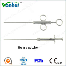 Laparoscopic Closure Manipulator Hernia Patcher